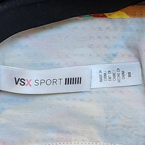 VICTORIA'S SECRET Women's Colorful Sports Bra - 36D - NEW - Picture 5 of 6